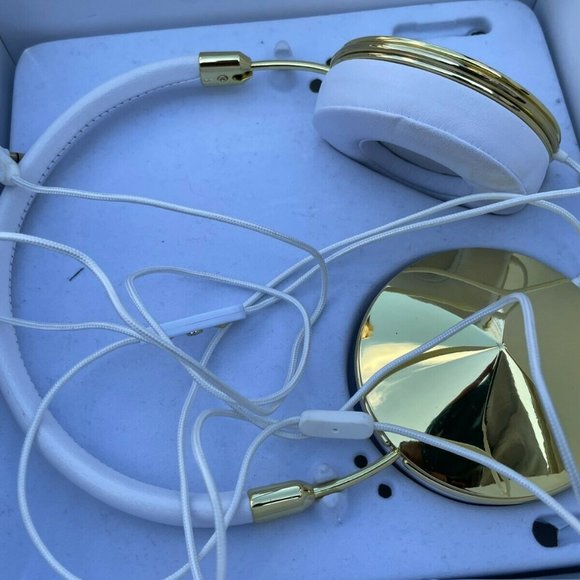 Other - FRENDS Tylor White Leather Over-the-Ear Headphones White/Gold made for A…